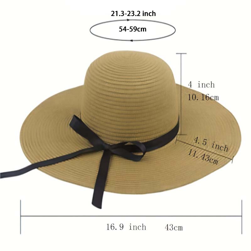 Panama Simple Summer Beach Hat – Bucket Hat Straw recenzja i cena